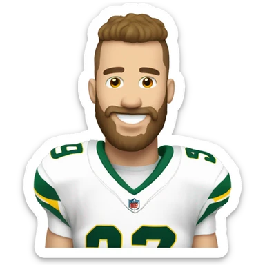 Travis kelce eating a banana sticker