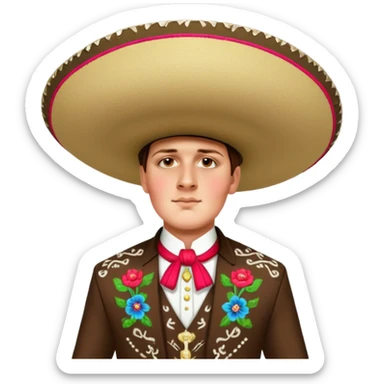 Charro Performer sticker