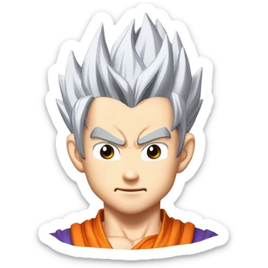 Gohan from dragon ball z sticker