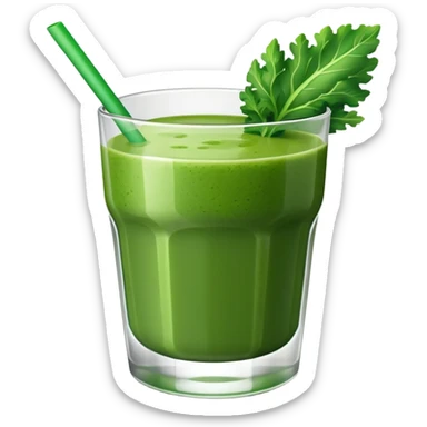 Kale green smoothie  sticker