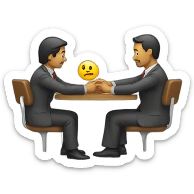 meeting with expert sticker