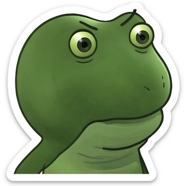 lip biting emoji  sticker