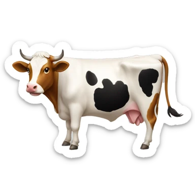 vache qui rigole sticker