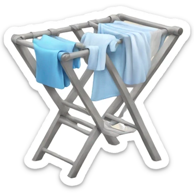 folding laundry sticker