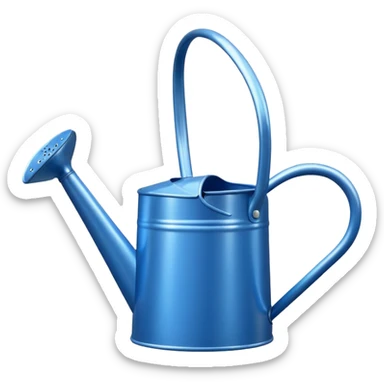 Blue Watering Can sticker