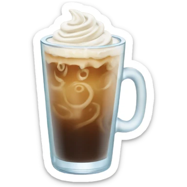 iced coffee sticker