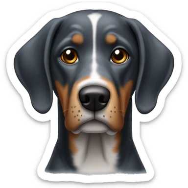 smokey utk blue tick hound sticker