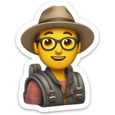 Traveling with interest sticker