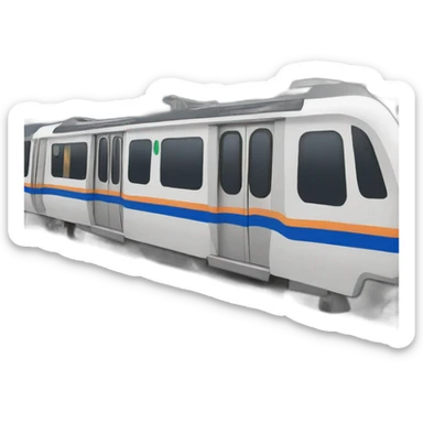 metro train sticker