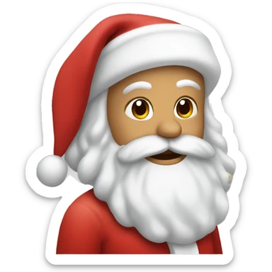 Santa sticker
