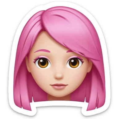 67 add har make pink sticker