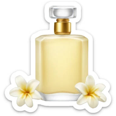 Vanilla perfume  sticker