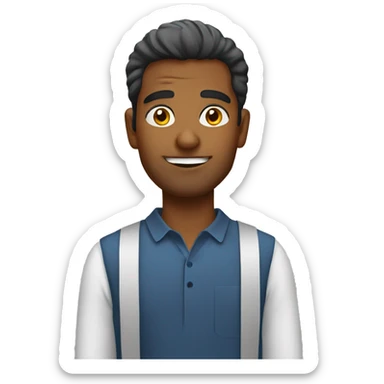 Sri Lankan guy sticker