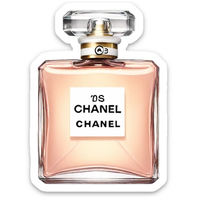 Chanel perfum sticker