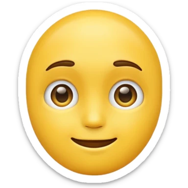 Based on these photos, make an emoji with facial features preserved sticker