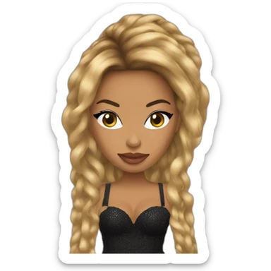 Beyoncé Angy mode sticker