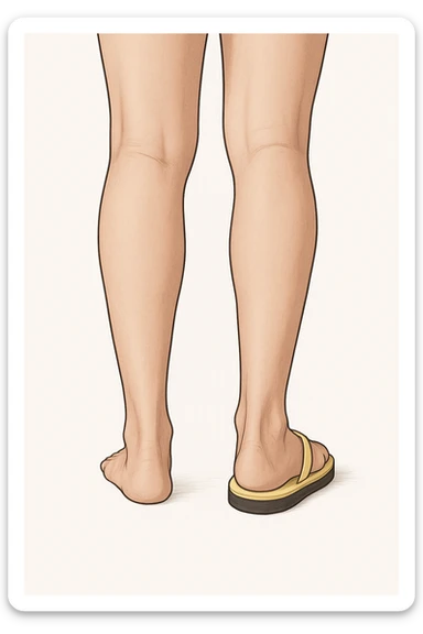 Dismetria versione anatomica sticker