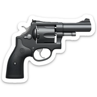 S&W revolver sticker