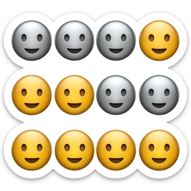 halteres, simple, clear, suitable for emoji or icon sticker