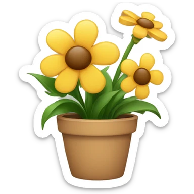 Flowers sticker