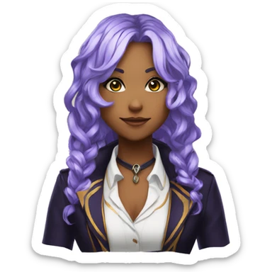 Lilia Vanrouge from Twisted Wonderland sticker