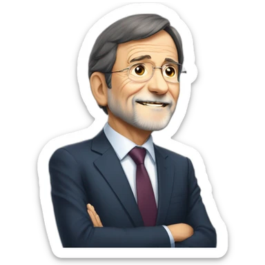 mariano rajoy otaku sticker