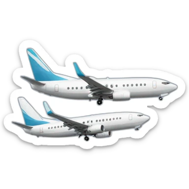 Boeing 737 sticker