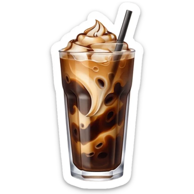 iced coffee sticker