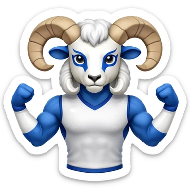 Unc tarheels ram mascot sticker