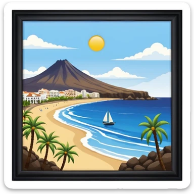 Tenerife islas canarias sticker