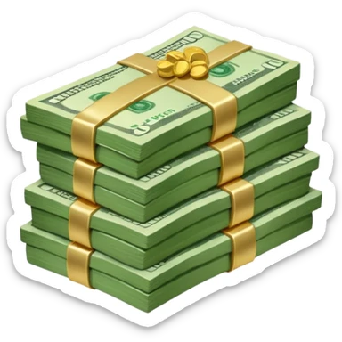 Pensando dinero sticker