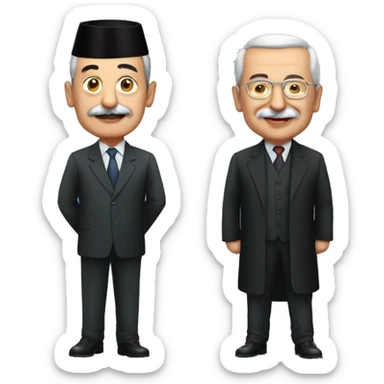 Erdoğan and Kılıcdaroğlu sticker