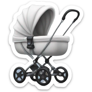 stroller with bigger baby sticker
