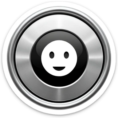 Verification badge black and white sticker