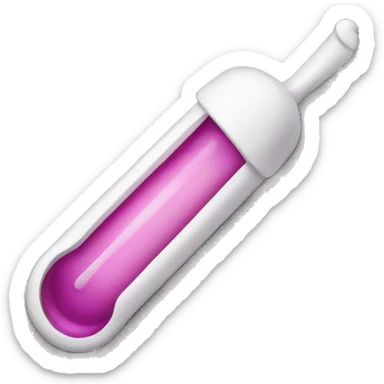 Positive pregnancy test sticker