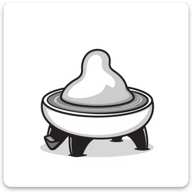 potter's wheel sticker