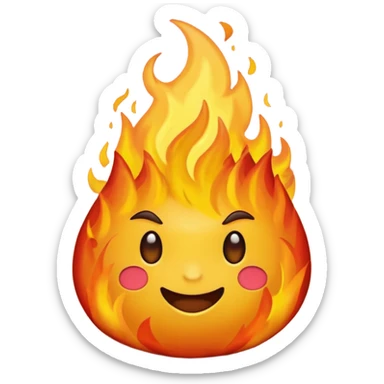 a lua tem que estar dentro do fogo e sem mini sticker