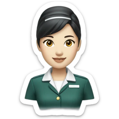 Cathay Pacific Airways cabin crew sticker