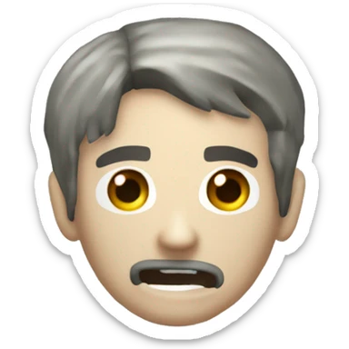 Resident evil 4 chainsaw man doctor  sticker