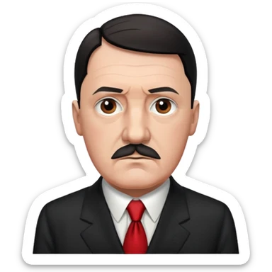 Adolf hitler sticker