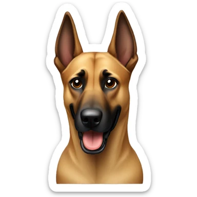 malinois dog aboie sticker