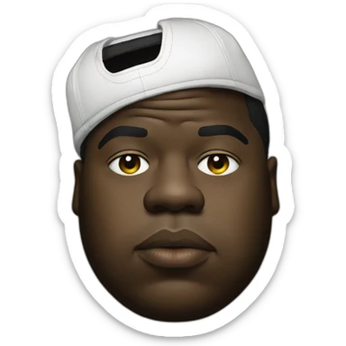Notorious big sticker