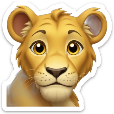 Simba la rue sticker