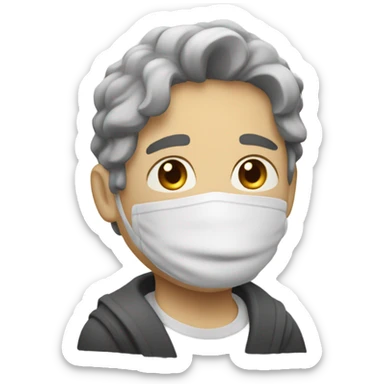 Slight smile sticker