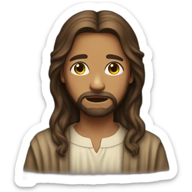 jesus cry like a girl sticker