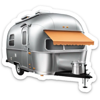 airstream foodtruck sticker