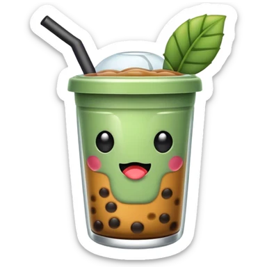 Boba sticker