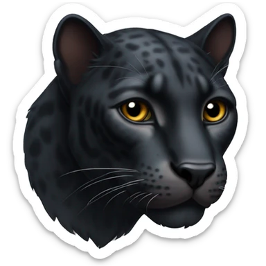 Panthère noire Bagheera sticker