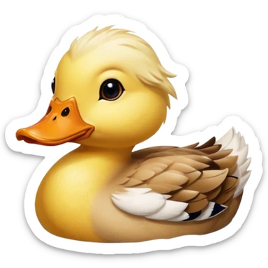 Duckie sticker