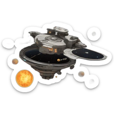 Planetary assault system sticker